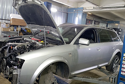 Ремонт кондиционера Audi allroad a6 2010